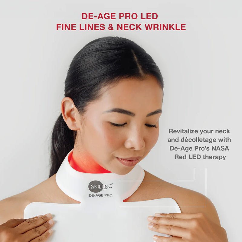 De-Age Pro LED Fine Lines & Neck Wrinkle Serum Kit