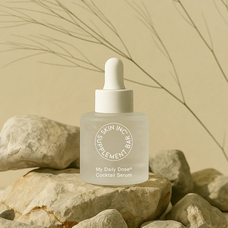 ABC with Cryo Bundle Set: Cryo Ice Sake Roller + MDD Glow Serum