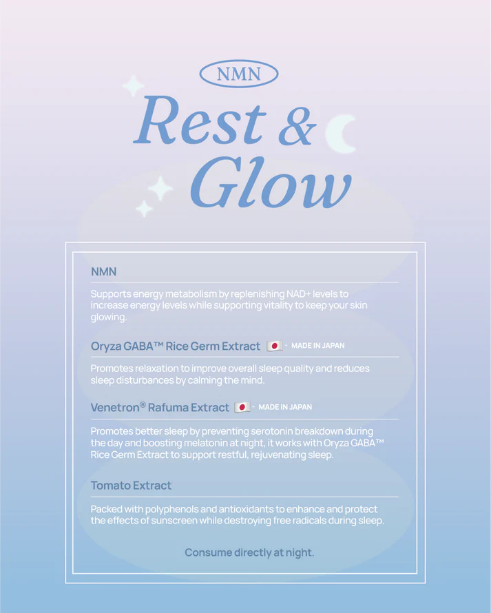 NMN Rest and Glow 28s