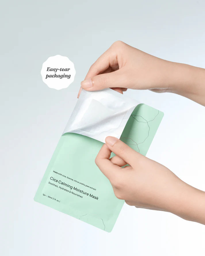 LUMI Cica Calming Moisture Mask 5s