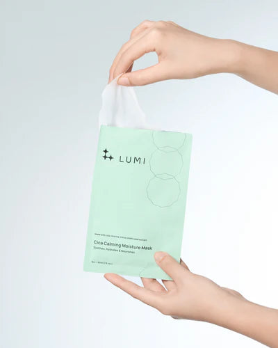 LUMI Cica Calming Moisture Mask 5s