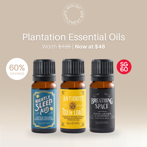 Essential Oil Trio: Nightly Sleep Aid, Breathing Space, Antidote To Your Toxin Load