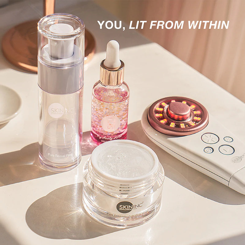 Tri-Light™ +SABI AI LED Device (White) Facial in a Flash Set